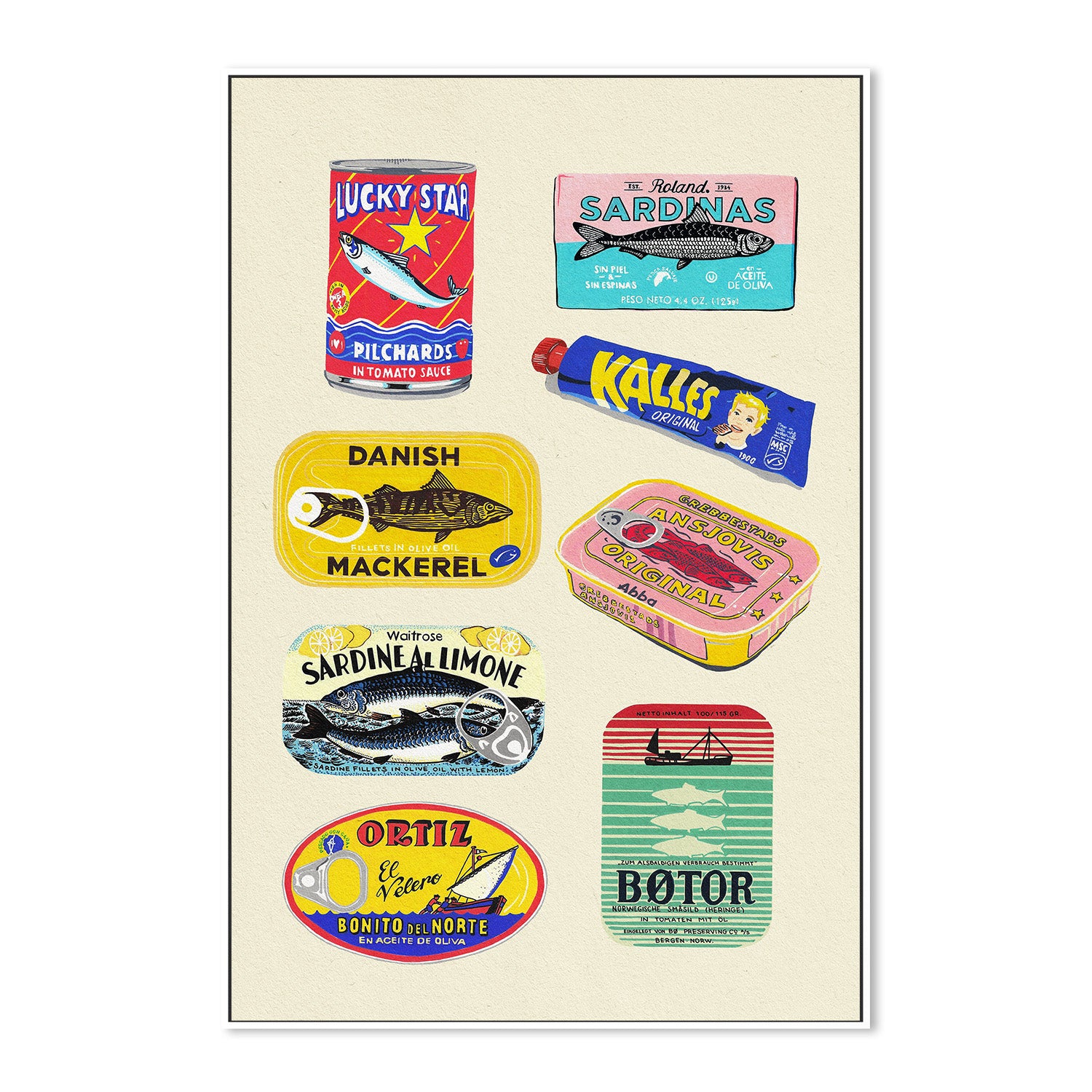 wall-art-print-canvas-poster-framed-Canned Fish-5