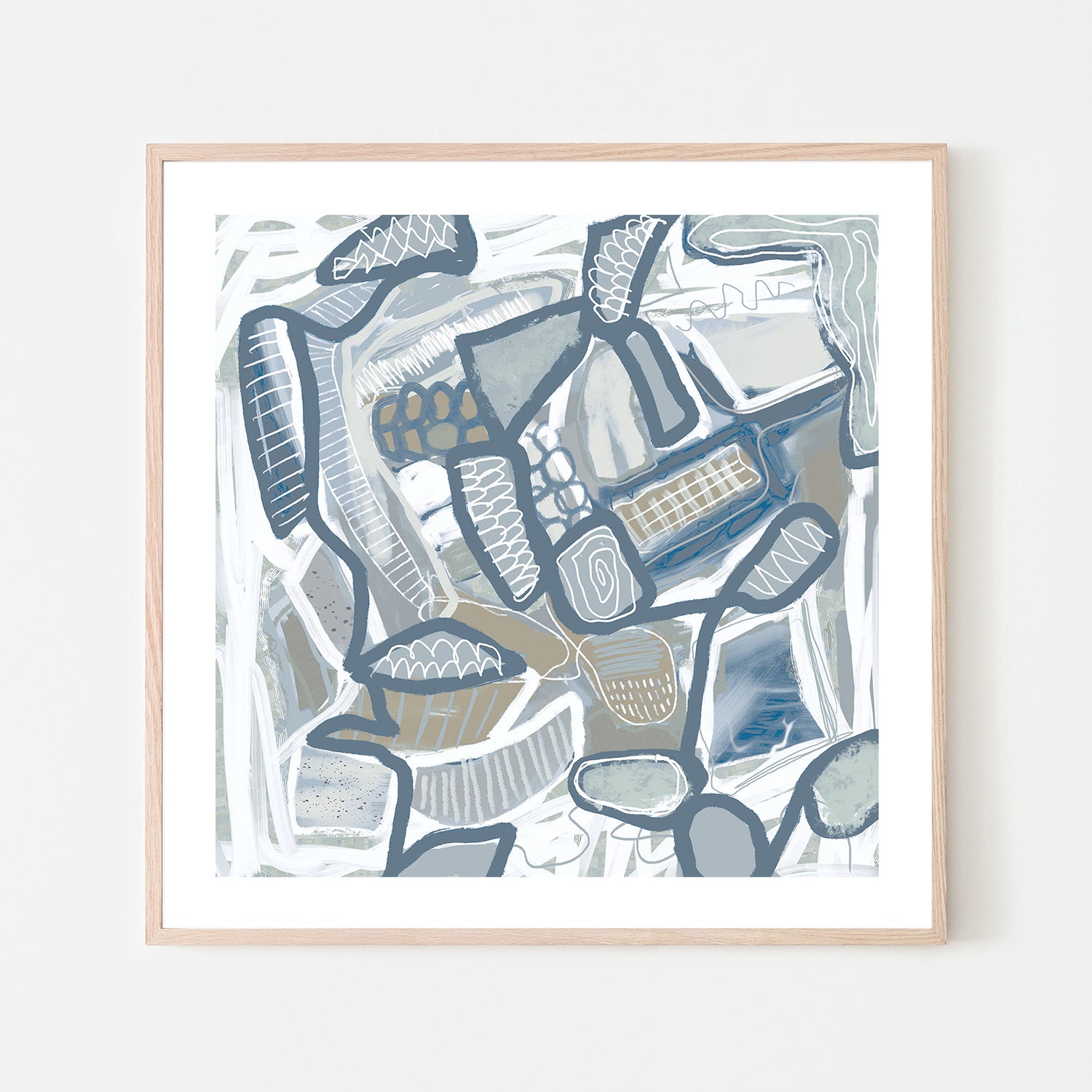 wall-art-print-canvas-poster-framed-Carnival, Pastel Blue-6