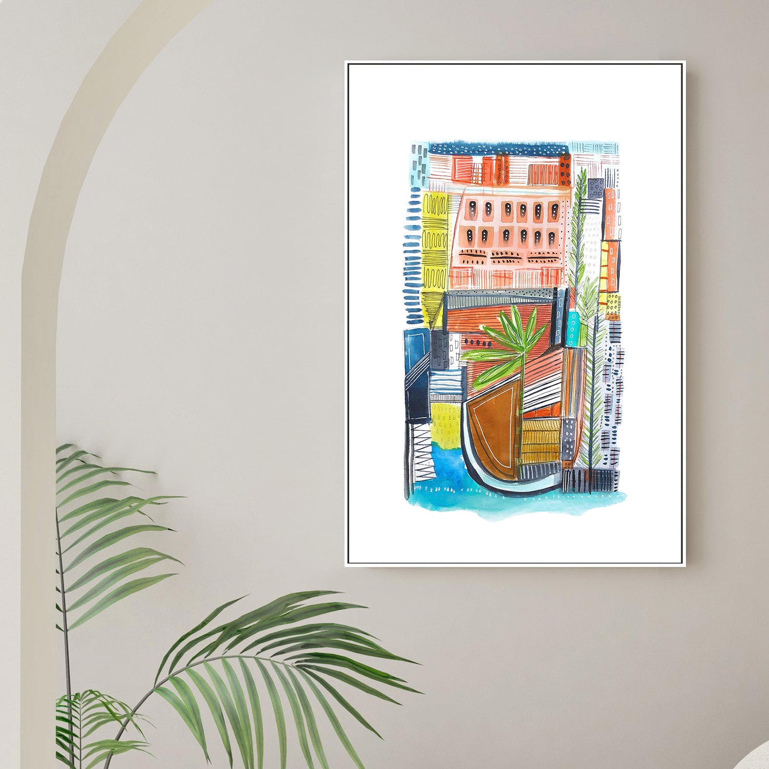 wall-art-print-canvas-poster-framed-Carribean Queen-2