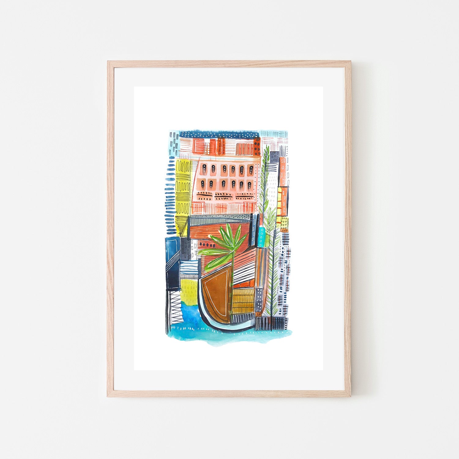 wall-art-print-canvas-poster-framed-Carribean Queen-6