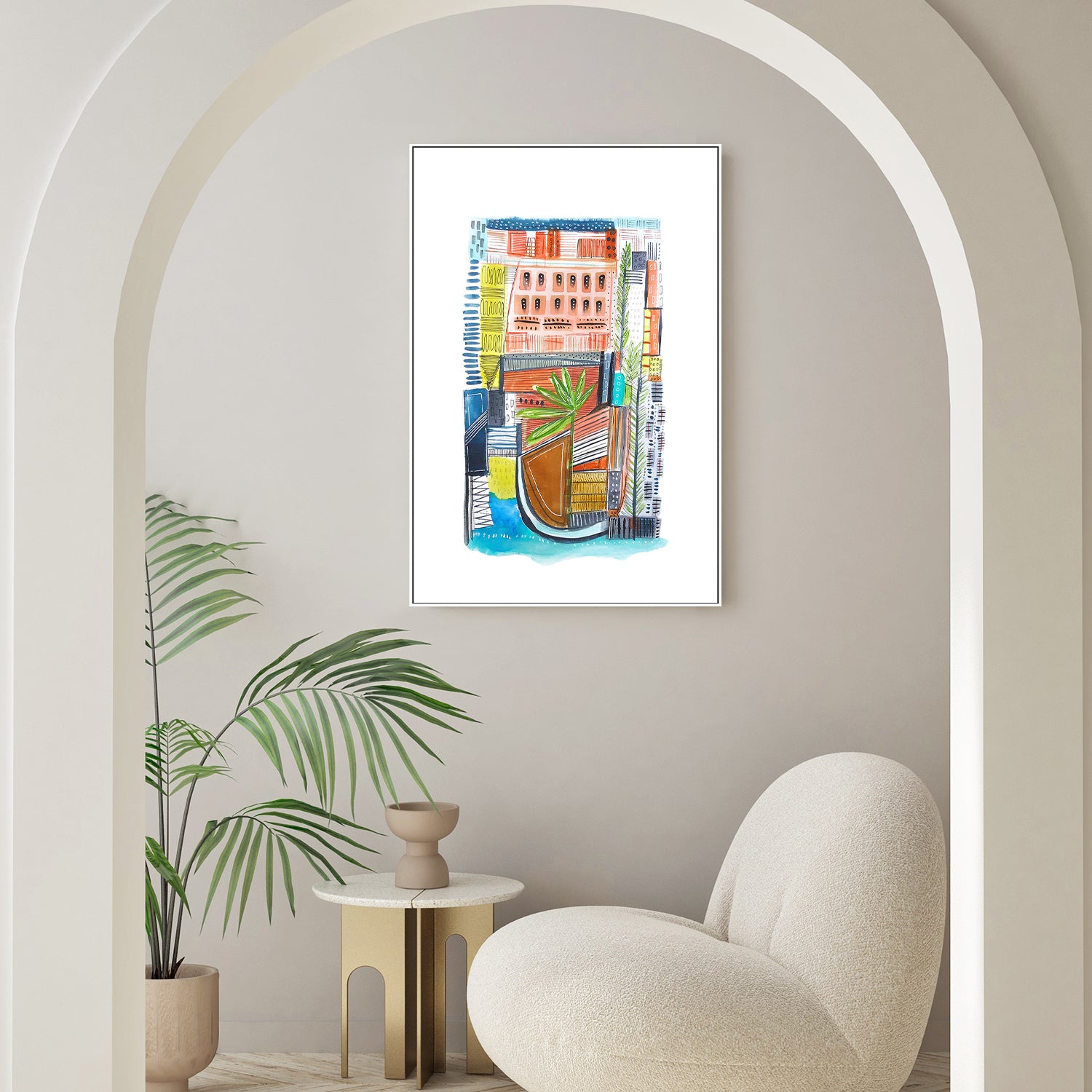 wall-art-print-canvas-poster-framed-Carribean Queen-7