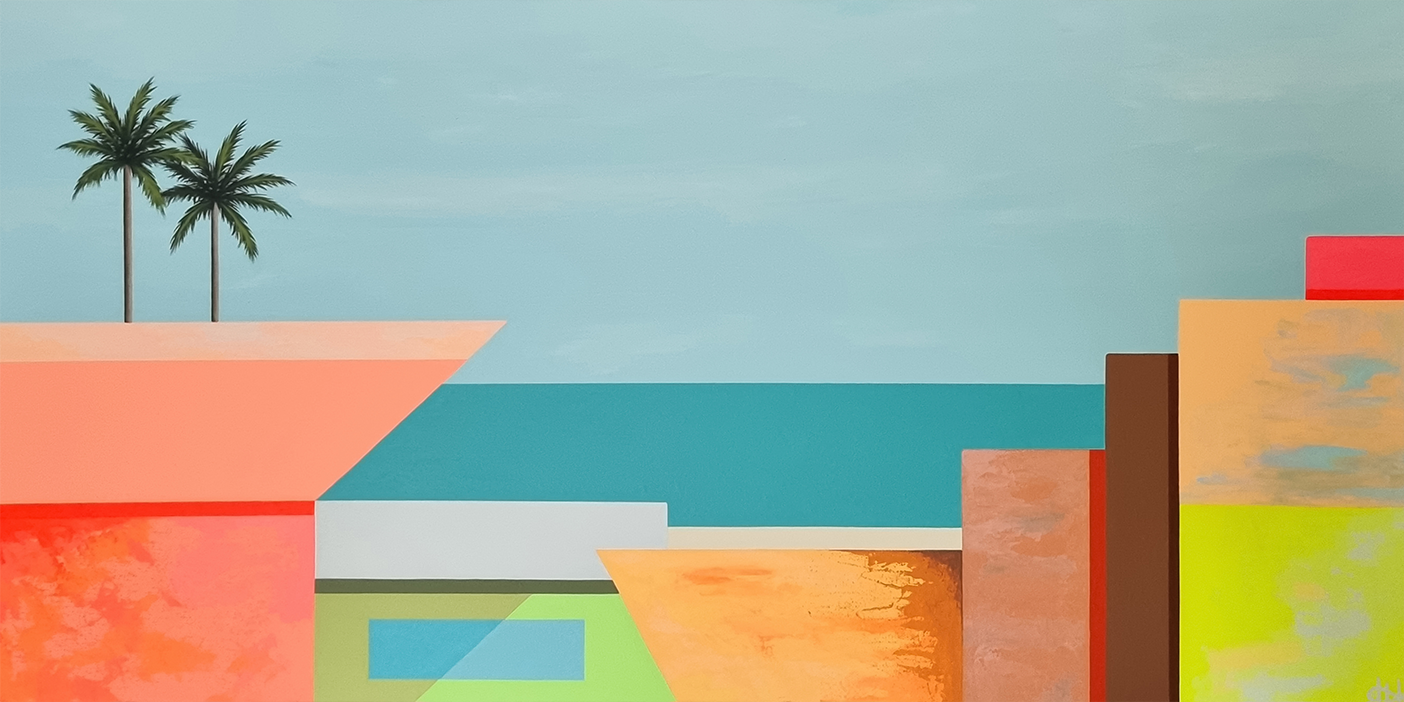wall-art-print-canvas-poster-framed-Casas De La Costa, Style C , By Michelle Jirsensky-1