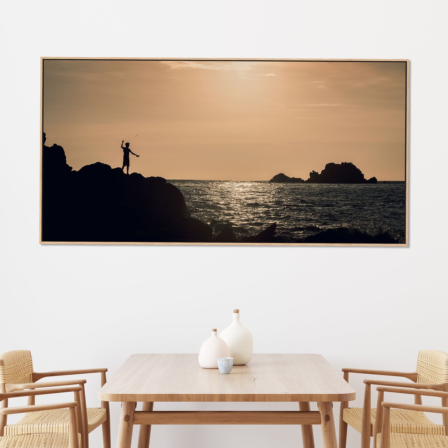 wall-art-print-canvas-poster-framed-Casting Line , By Dmitry Kirshner-2