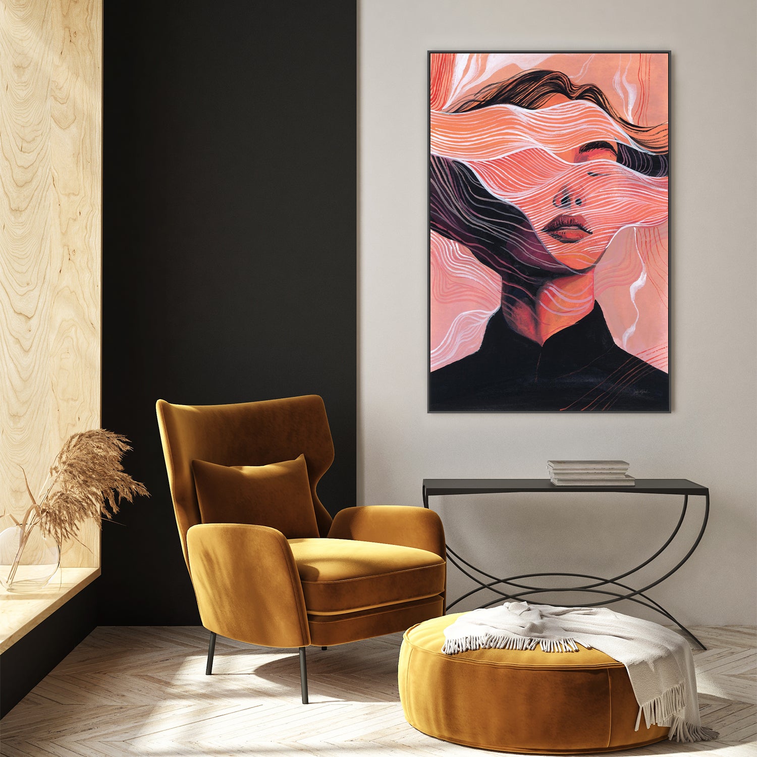 wall-art-print-canvas-poster-framed-Caught in a Daydream-9