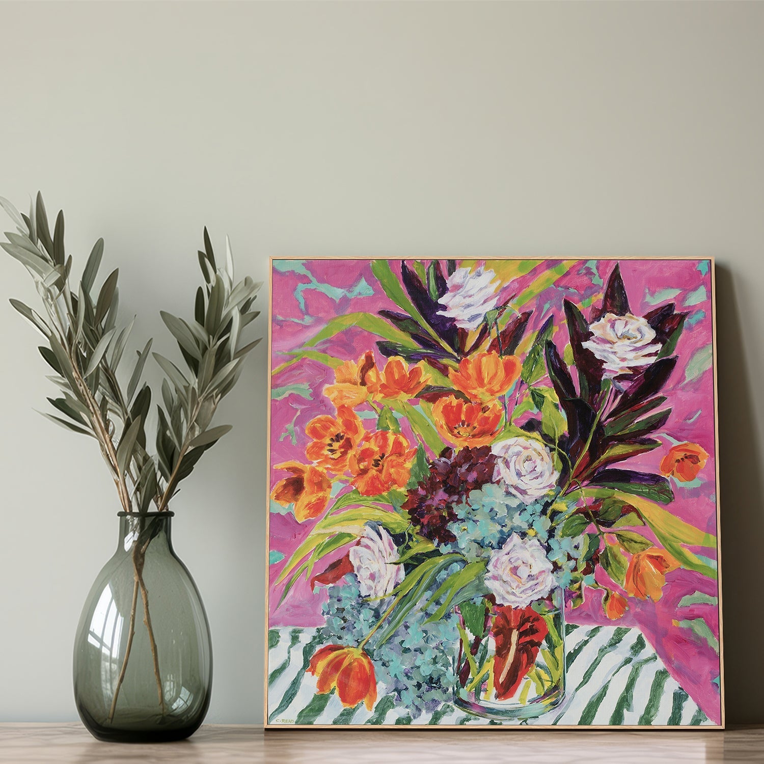 wall-art-print-canvas-poster-framed-Celebration , By Christine Read-7
