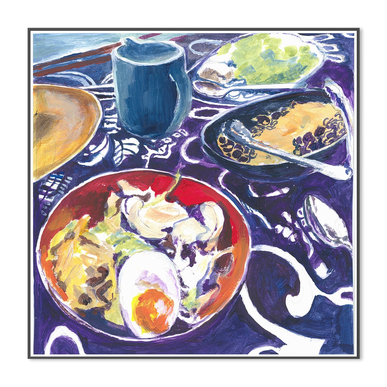 wall-art-print-canvas-poster-framed-Celebration Lunch , By Christine Read-3