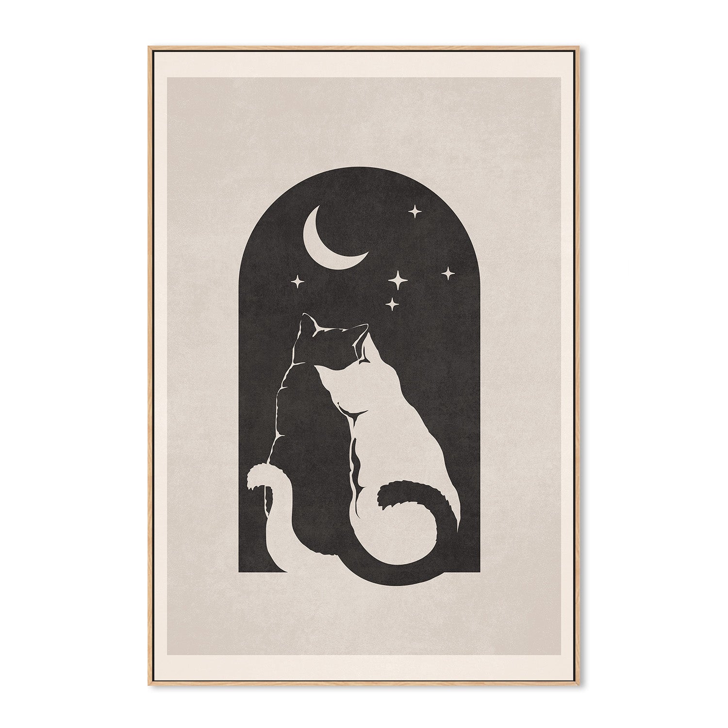 wall-art-print-canvas-poster-framed-Celestial Companions-4