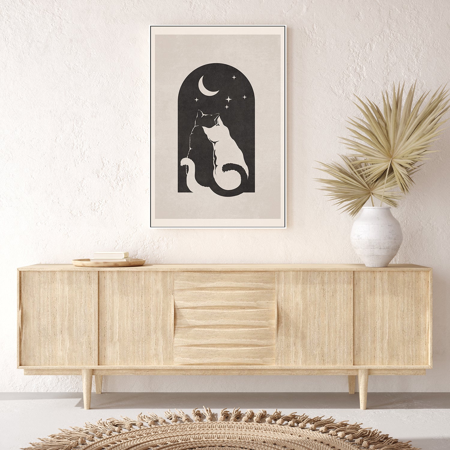 wall-art-print-canvas-poster-framed-Celestial Companions-7