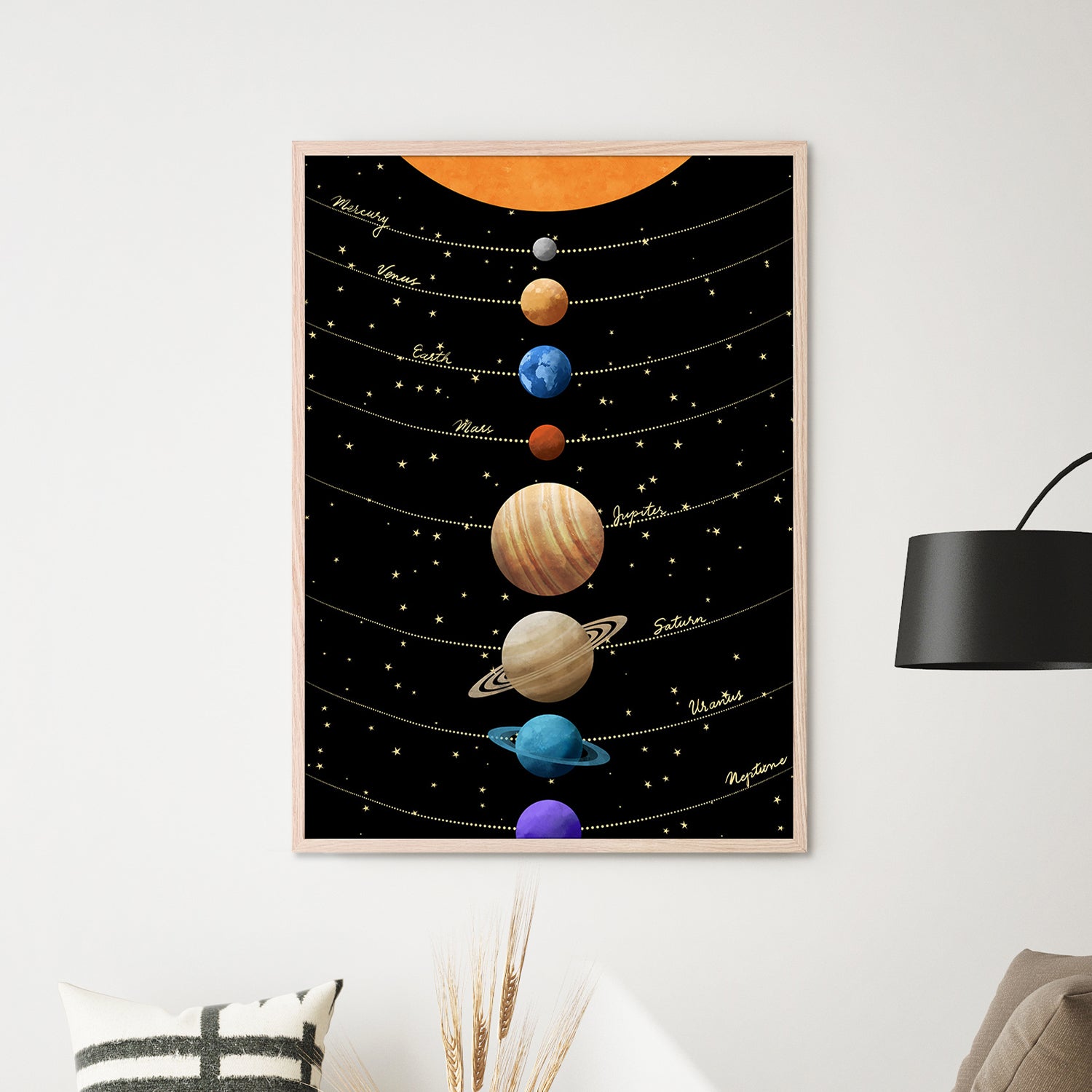 wall-art-print-canvas-poster-framed-Celestial Symphony-2