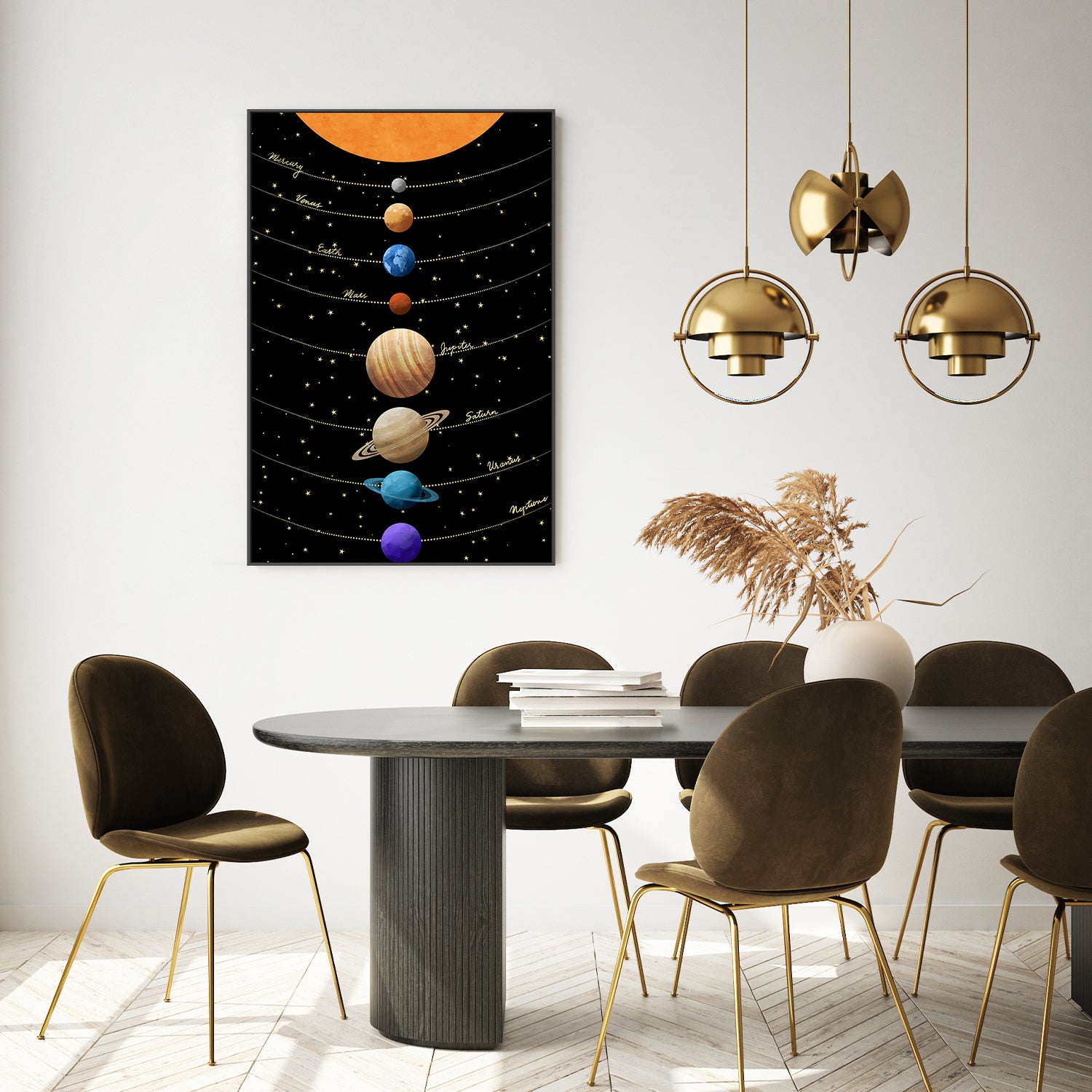 wall-art-print-canvas-poster-framed-Celestial Symphony-8