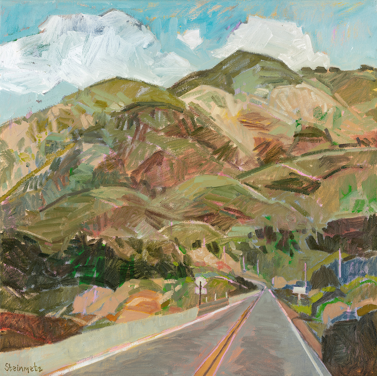 wall-art-print-canvas-poster-framed-Cezanne In Big Sur , By Liana Steinmetz-1