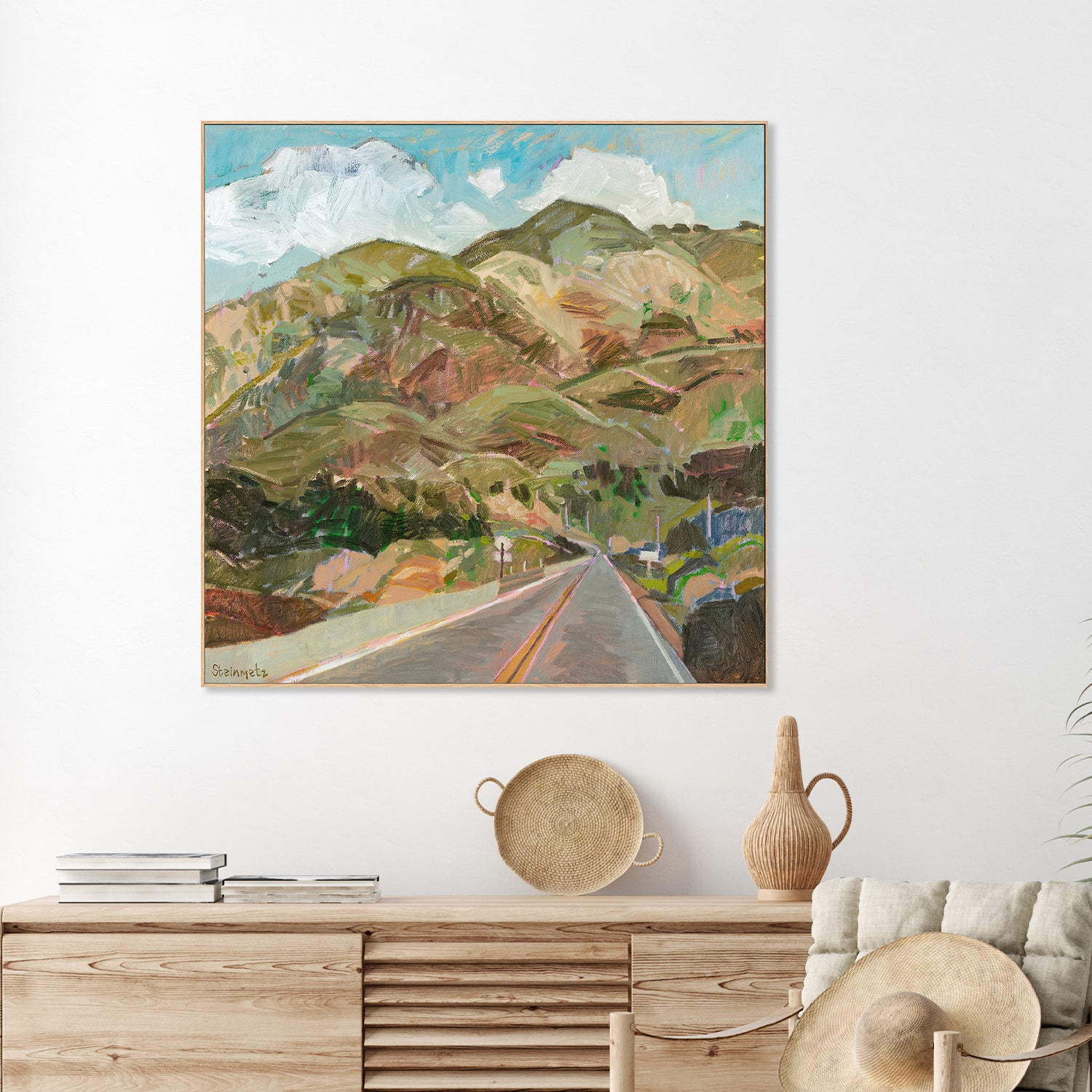wall-art-print-canvas-poster-framed-Cezanne In Big Sur , By Liana Steinmetz-2
