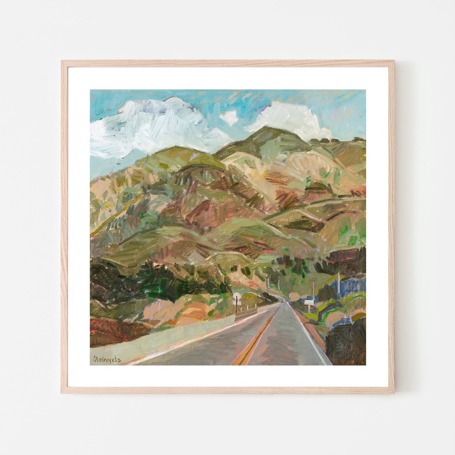 wall-art-print-canvas-poster-framed-Cezanne In Big Sur , By Liana Steinmetz-6