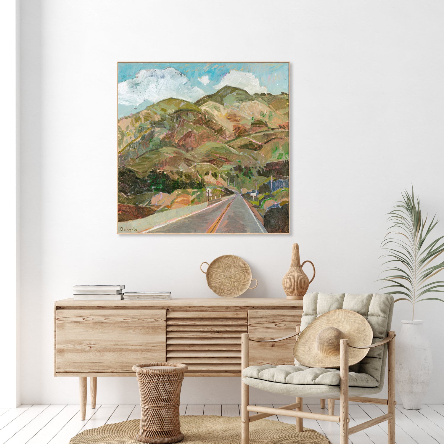 wall-art-print-canvas-poster-framed-Cezanne In Big Sur , By Liana Steinmetz-7