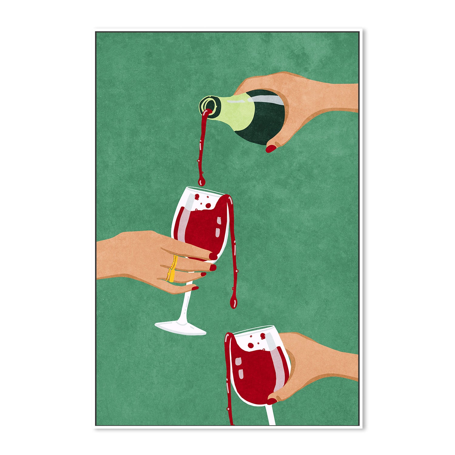 wall-art-print-canvas-poster-framed-Cheers Girls-5