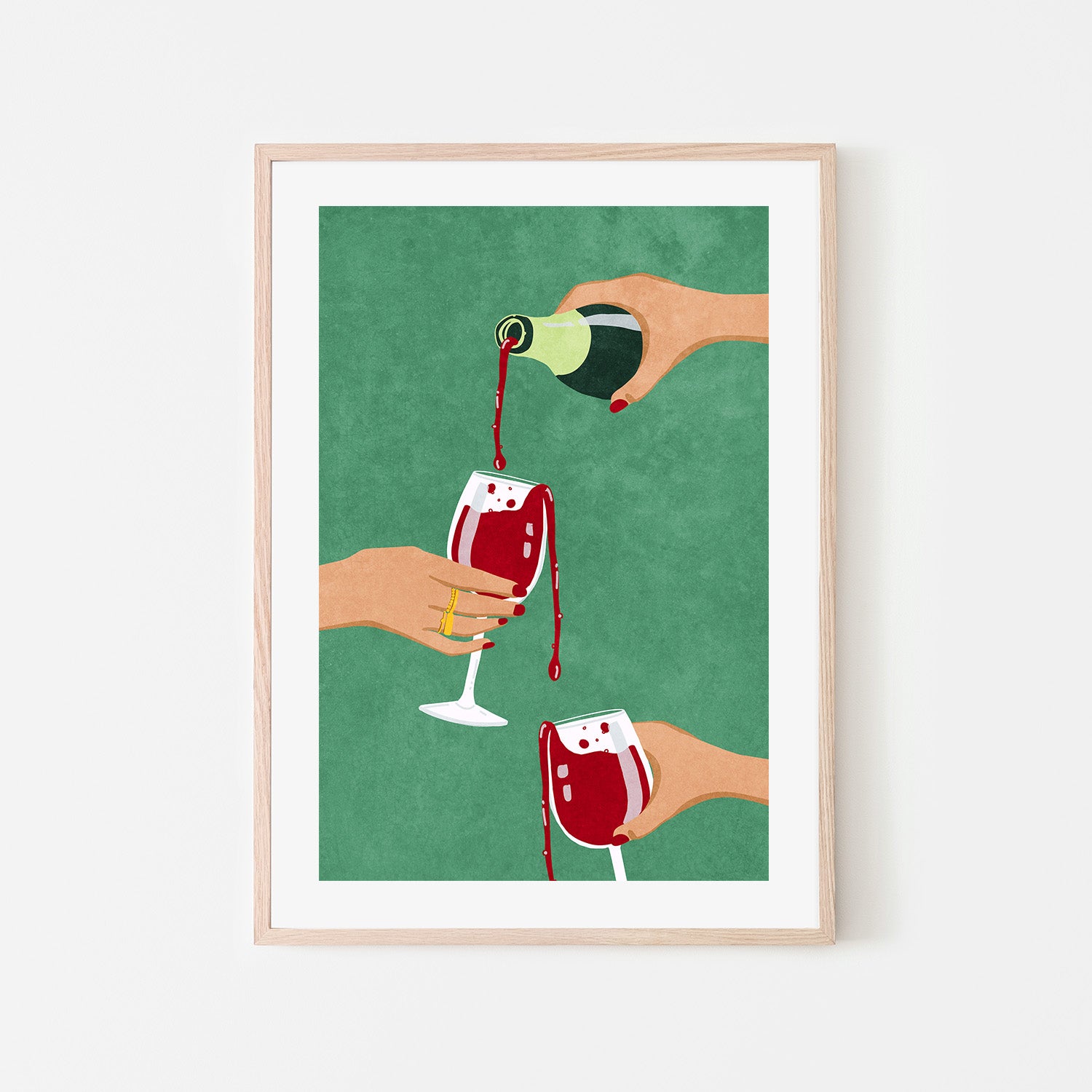 wall-art-print-canvas-poster-framed-Cheers Girls-6