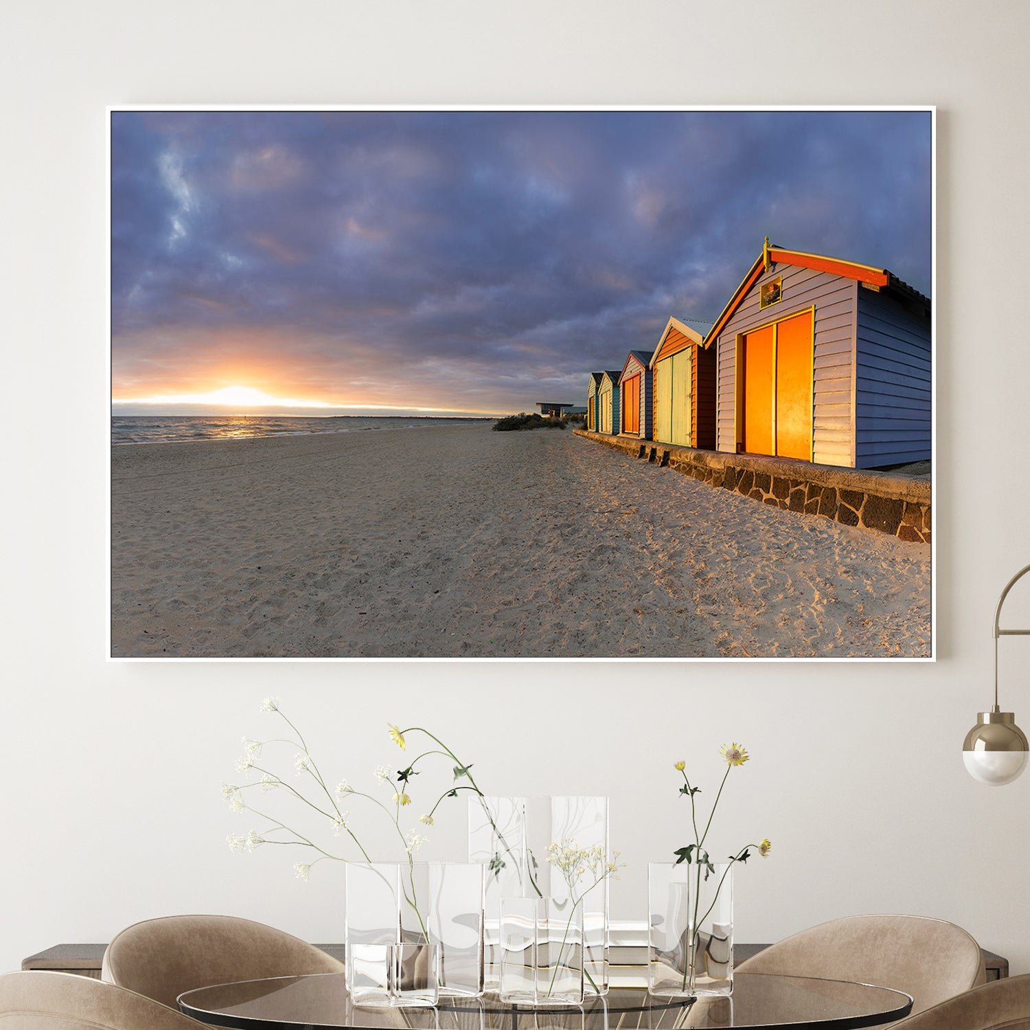 wall-art-print-canvas-poster-framed-Chelsea beach (Melbourne)-2