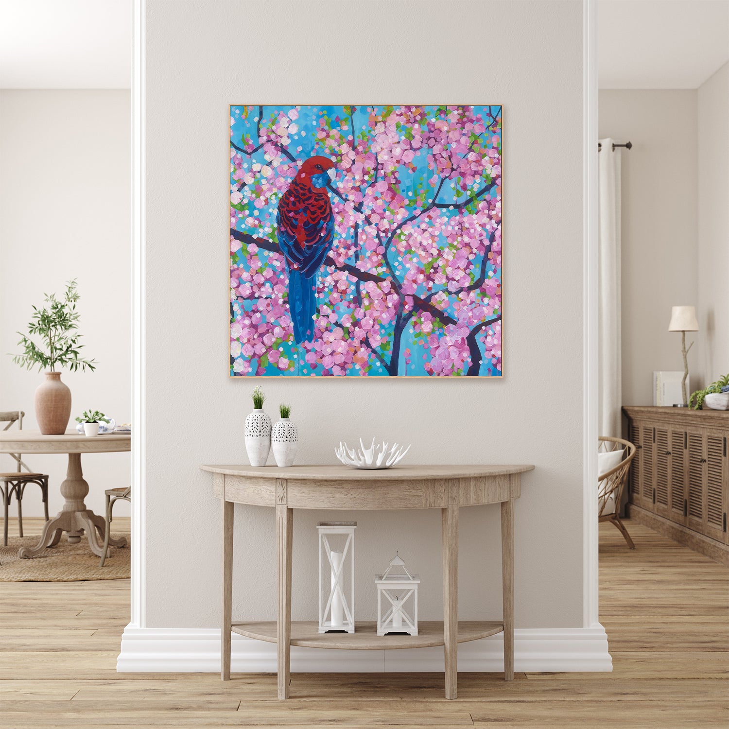 wall-art-print-canvas-poster-framed-Cherry Pink-7