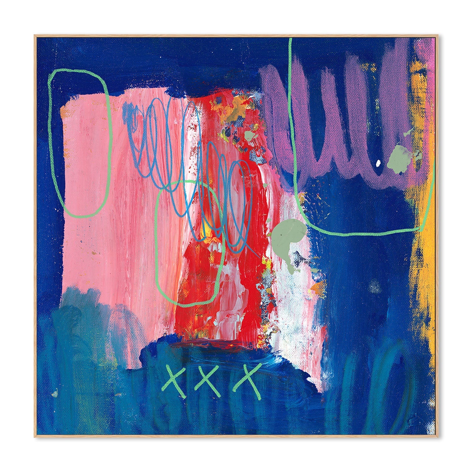 wall-art-print-canvas-poster-framed-Chromatic Stage , By Aubrey-4
