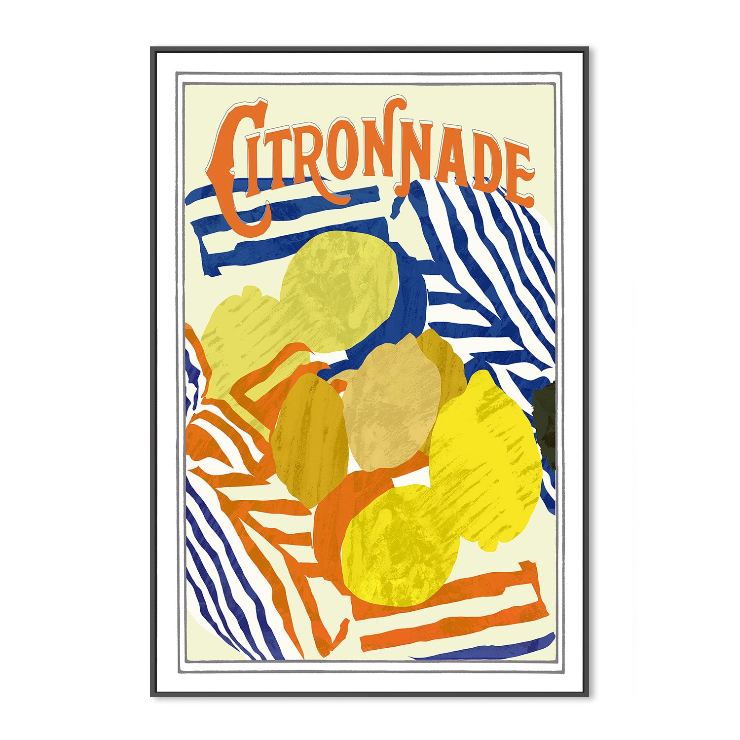 wall-art-print-canvas-poster-framed-Citronnade Orange and Blue-3