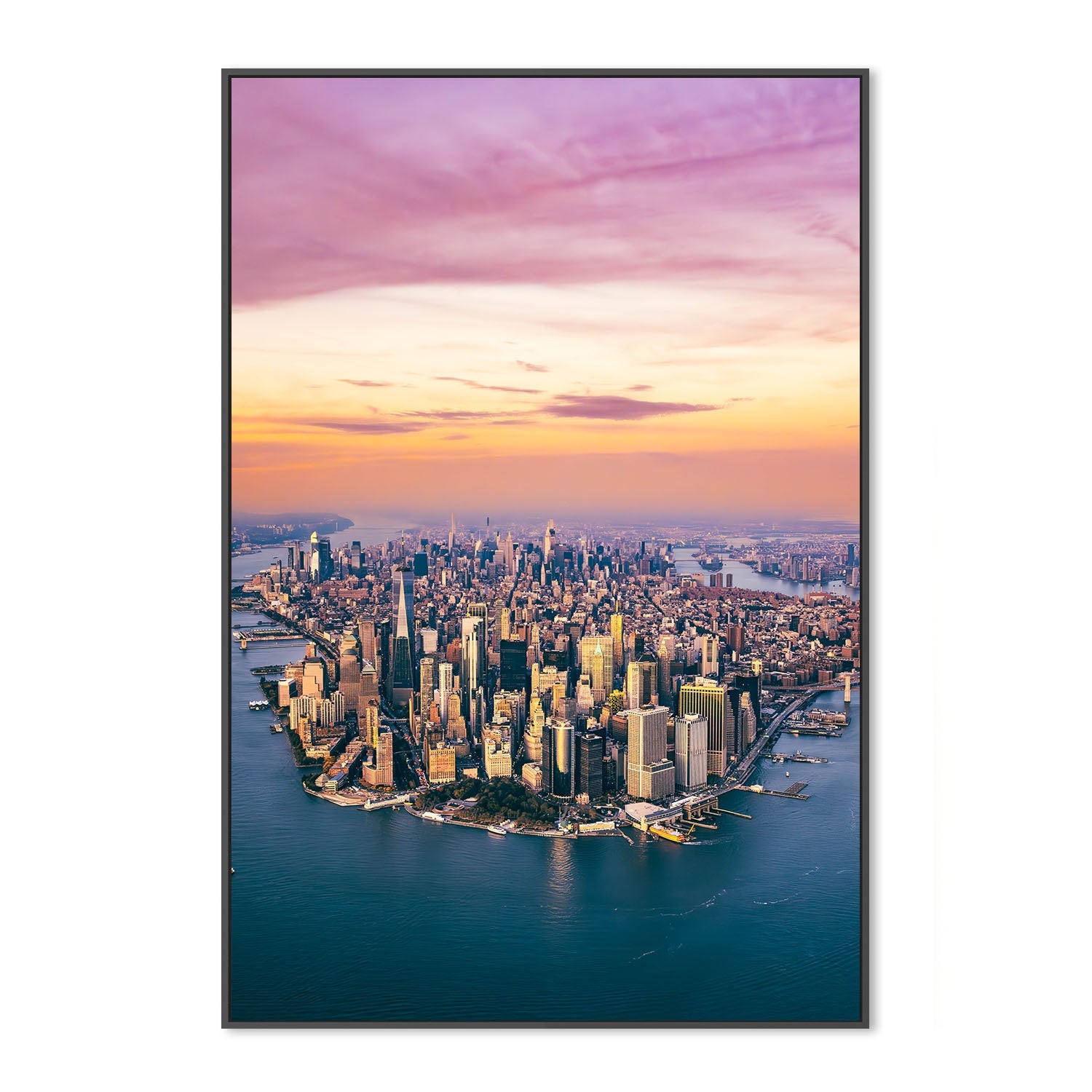 wall-art-print-canvas-poster-framed-Cityscape , By Richard Podgurski-3
