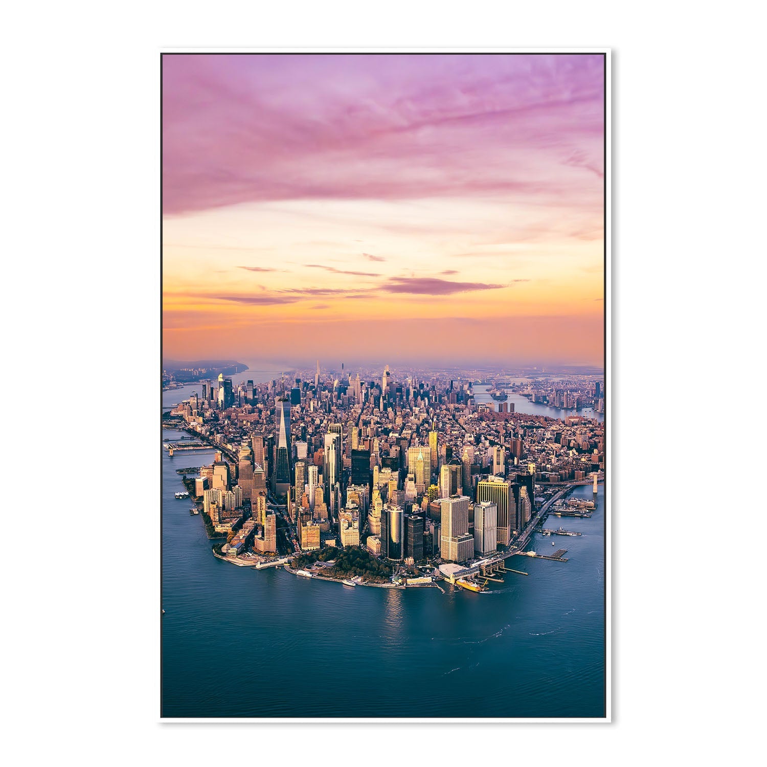 wall-art-print-canvas-poster-framed-Cityscape , By Richard Podgurski-5