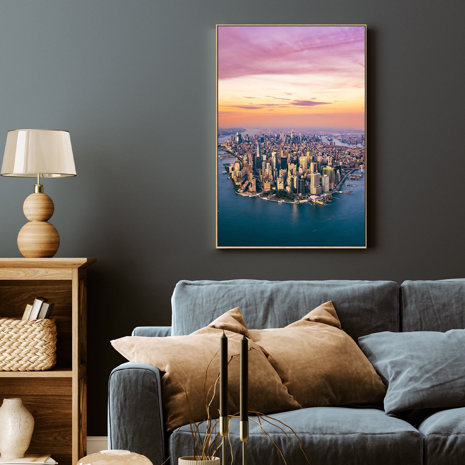 wall-art-print-canvas-poster-framed-Cityscape , By Richard Podgurski-7