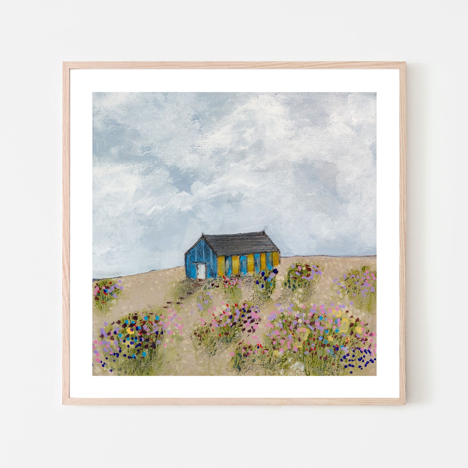 wall-art-print-canvas-poster-framed-Coastal Dunes, Style A , By Louise O'Hara-6