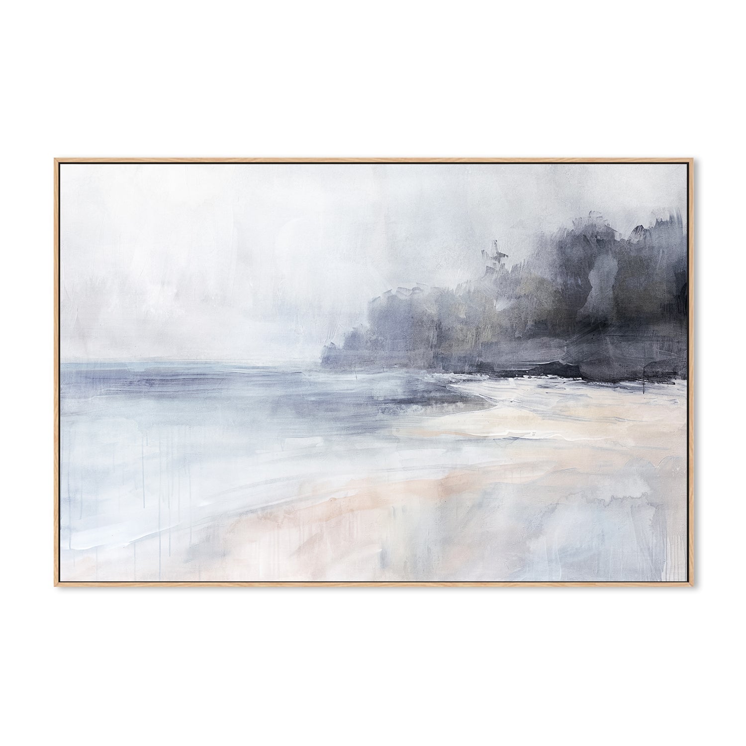 wall-art-print-canvas-poster-framed-Coastal Fog , By Nina Blue-4