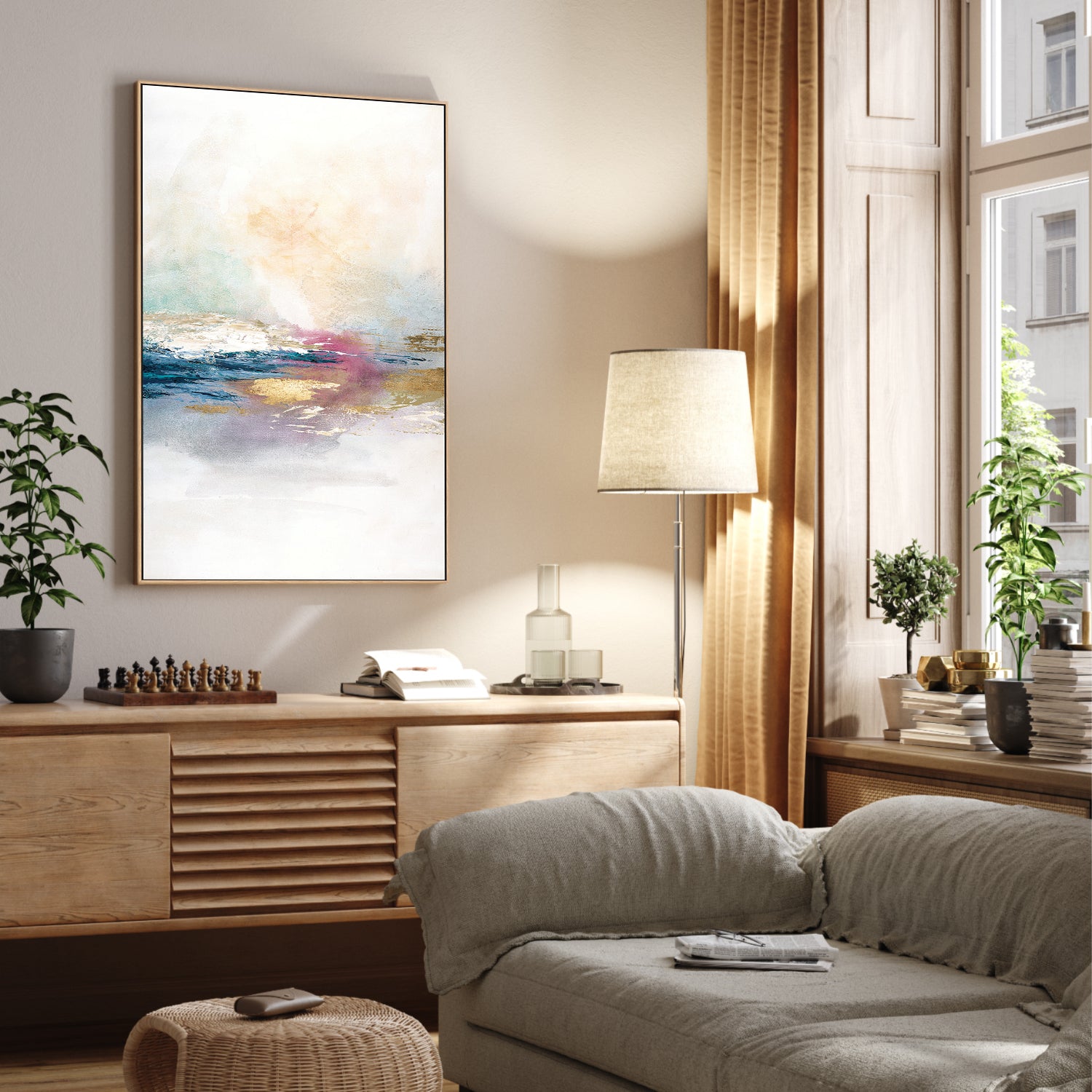 wall-art-print-canvas-poster-framed-Coastal Ice-9