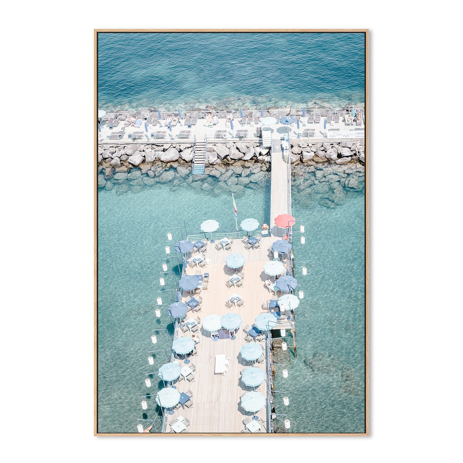 wall-art-print-canvas-poster-framed-Coastal Life Italy-4