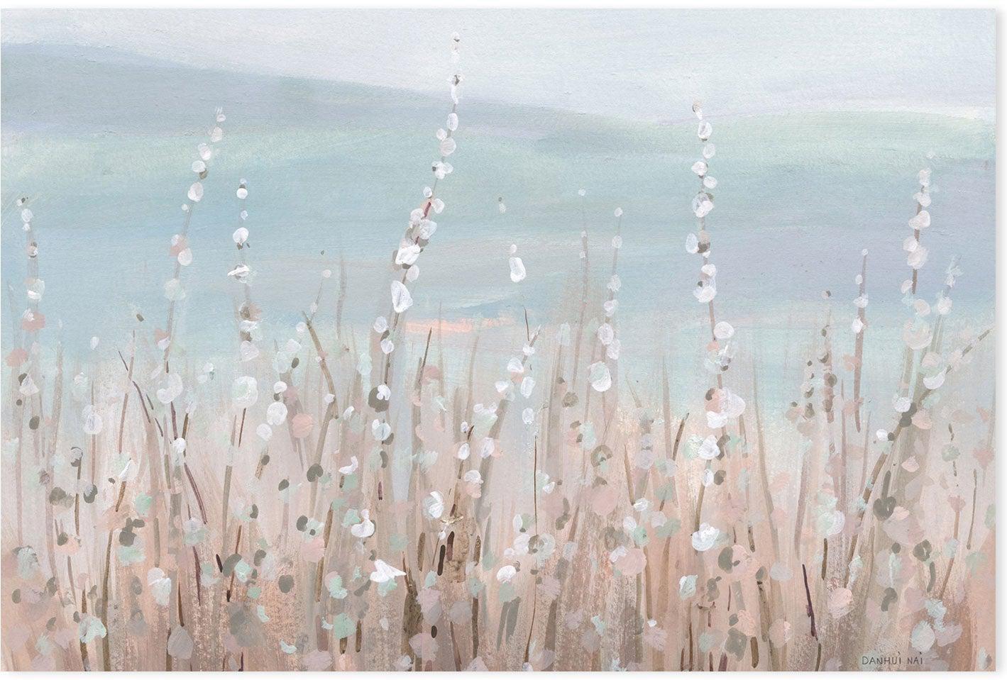 wall-art-print-canvas-poster-framed-Coastal Morning Blooms-by-Danhui Nai-Gioia Wall Art