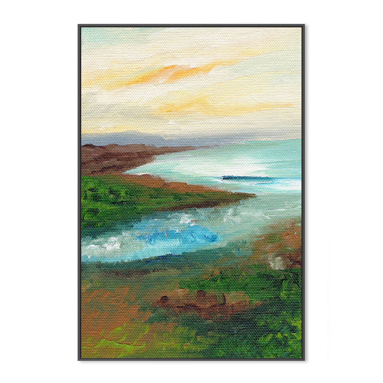 wall-art-print-canvas-poster-framed-Coastal Scape , By Nikita Jariwala-3