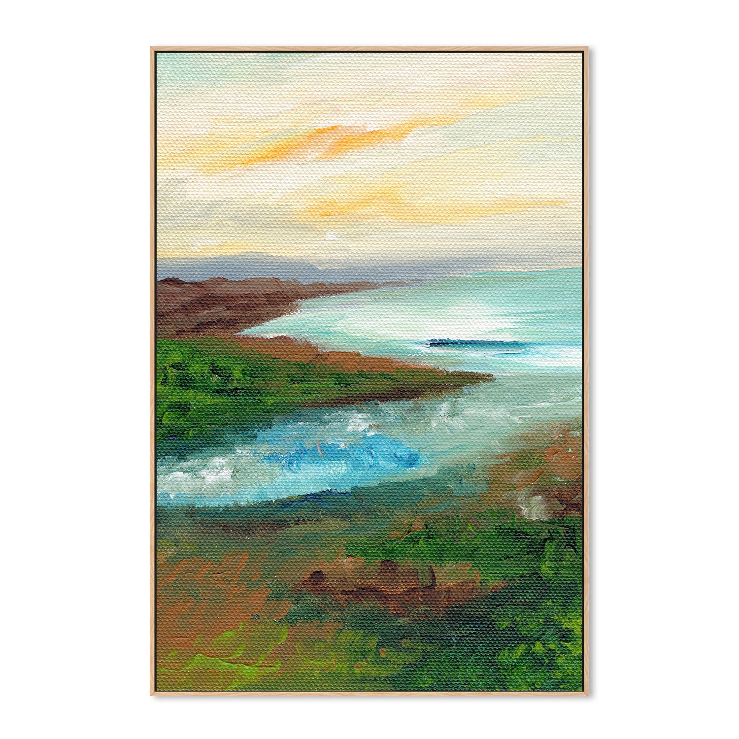 wall-art-print-canvas-poster-framed-Coastal Scape , By Nikita Jariwala-4