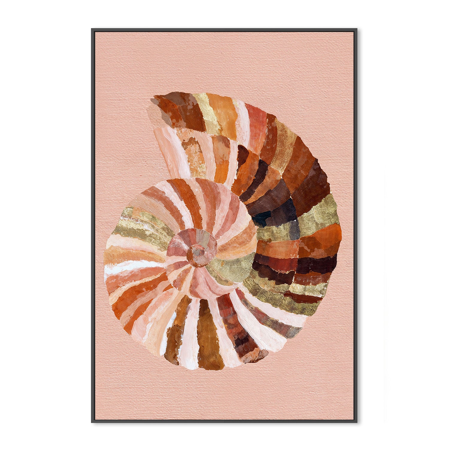 wall-art-print-canvas-poster-framed-Coastal Shell-3