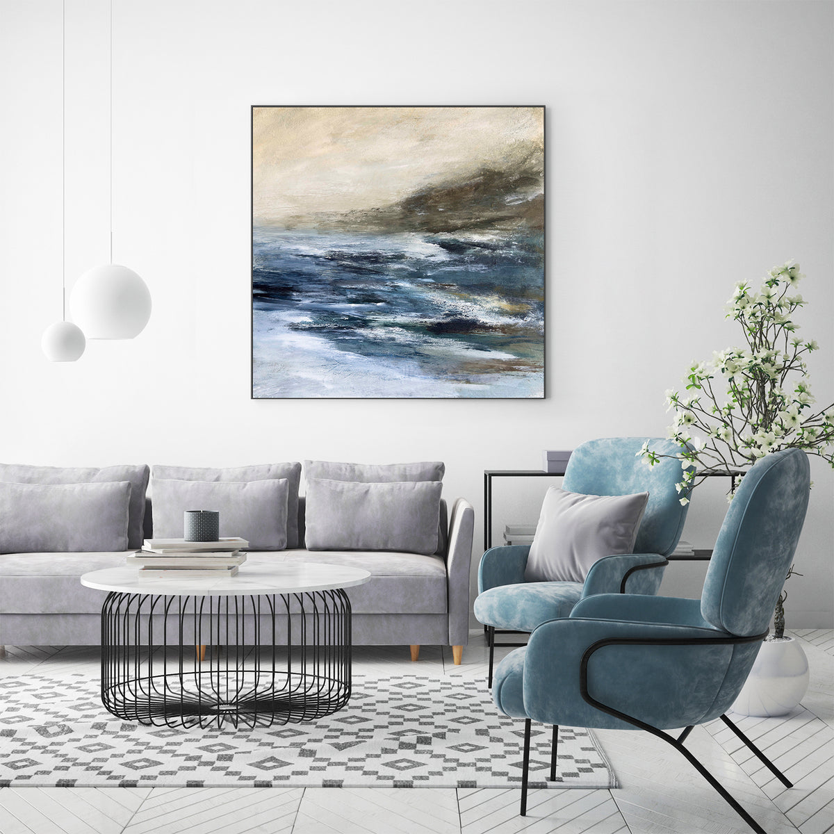 wall-art-print-canvas-poster-framed-Coastal Traditions, Style B-7