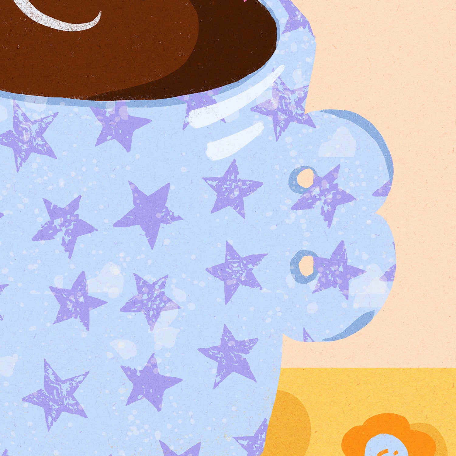 wall-art-print-canvas-poster-framed-Coffee Time Retro Illustration-11