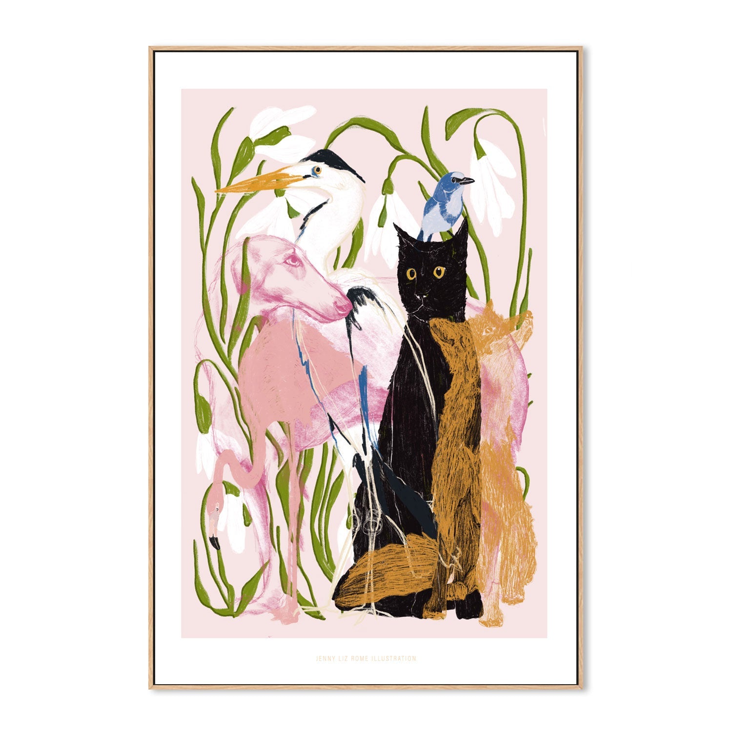 wall-art-print-canvas-poster-framed-Collage, Style B-4