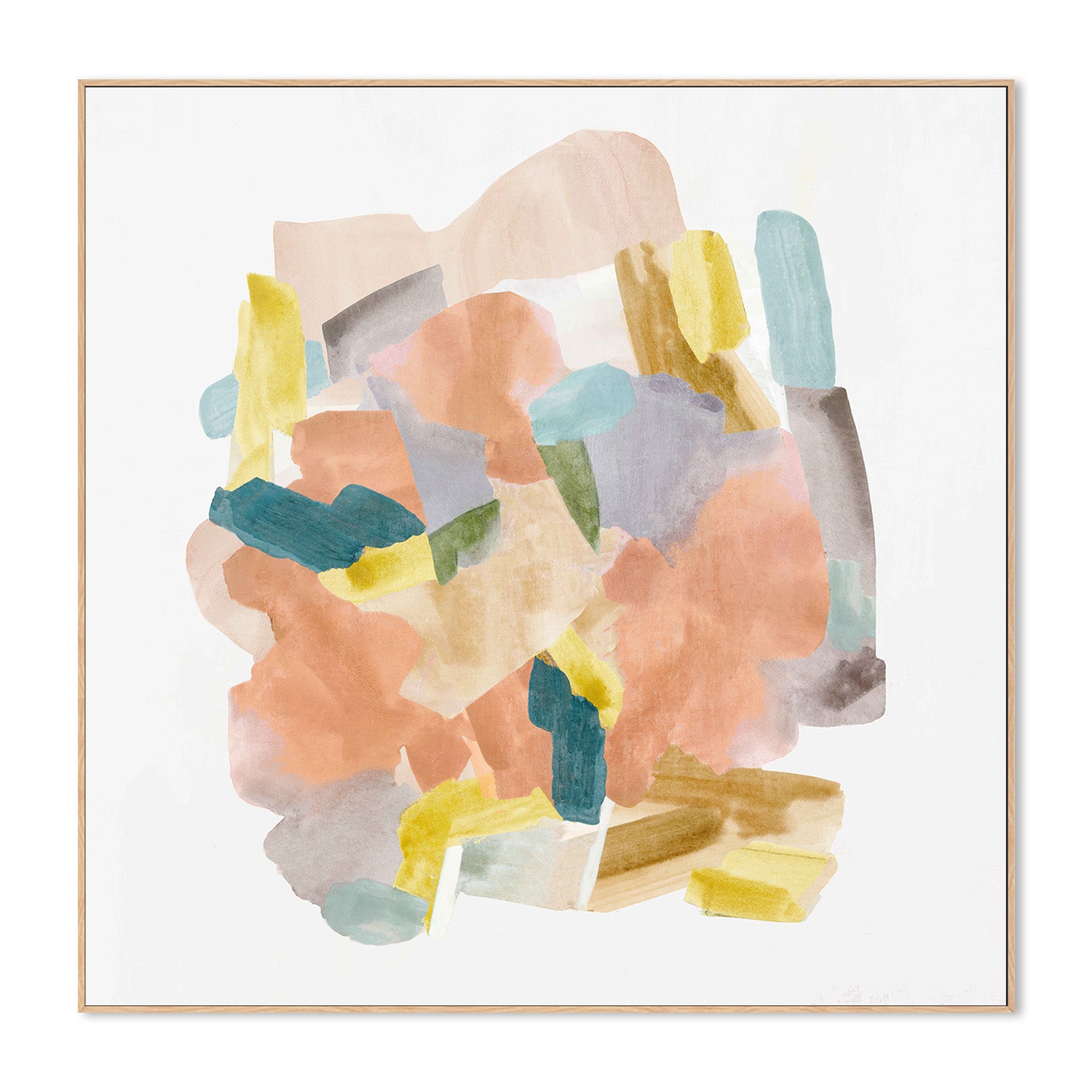 wall-art-print-canvas-poster-framed-Colorful Abstract Collage Forms-4