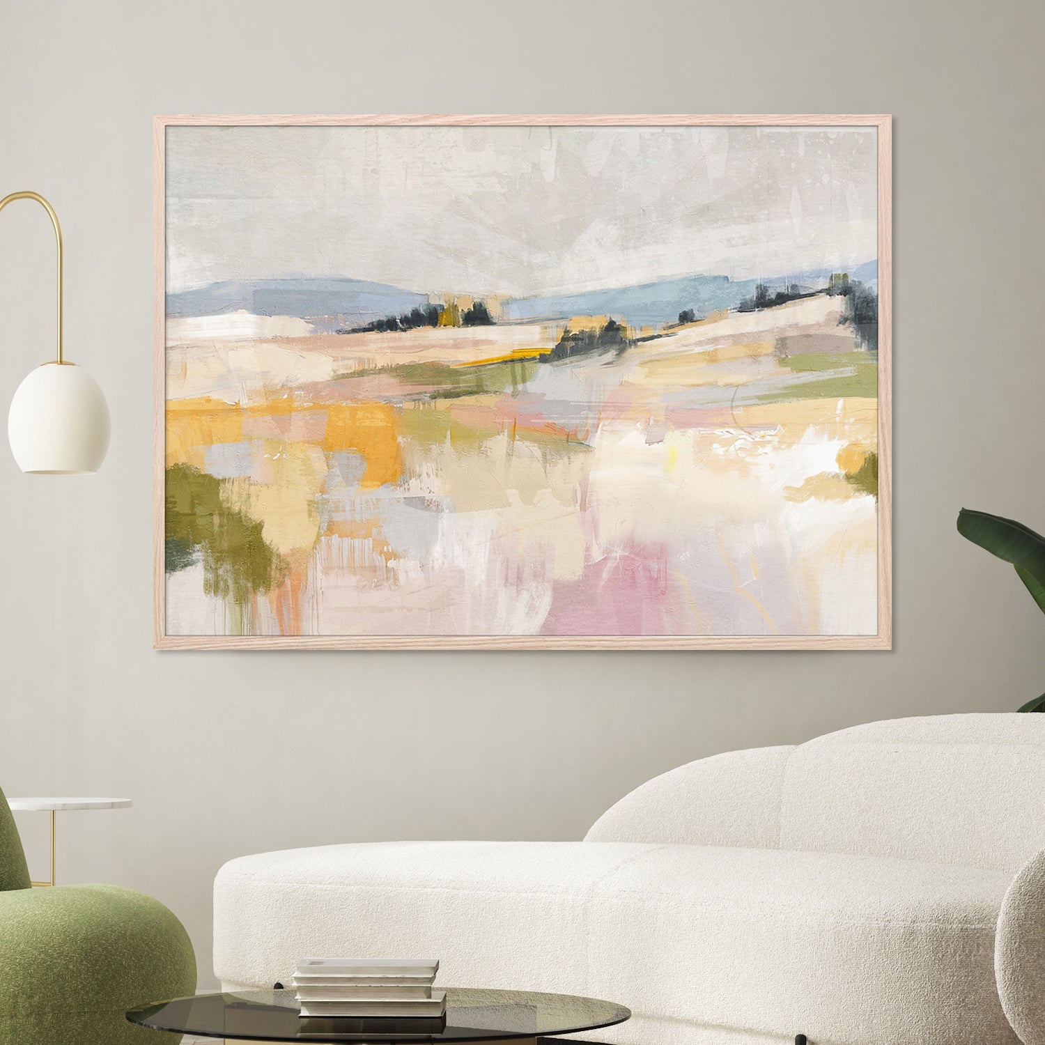 wall-art-print-canvas-poster-framed-Colorful Fields, Style A-7