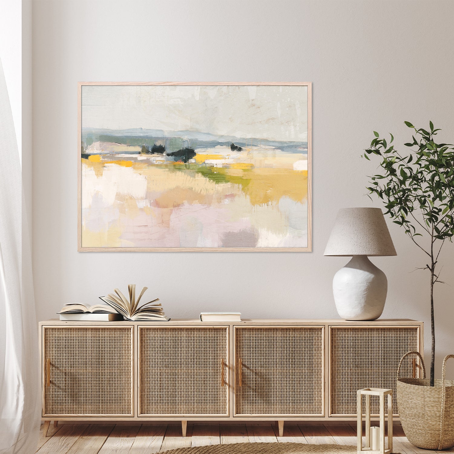 wall-art-print-canvas-poster-framed-Colorful Fields, Style B-8