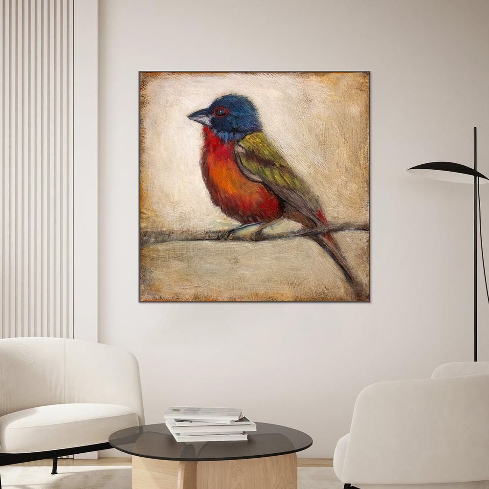 wall-art-print-canvas-poster-framed-Colorful Painted Bunting-2