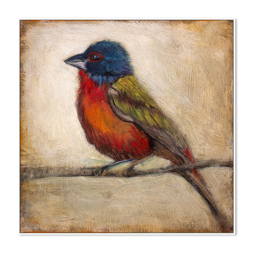 wall-art-print-canvas-poster-framed-Colorful Painted Bunting-5
