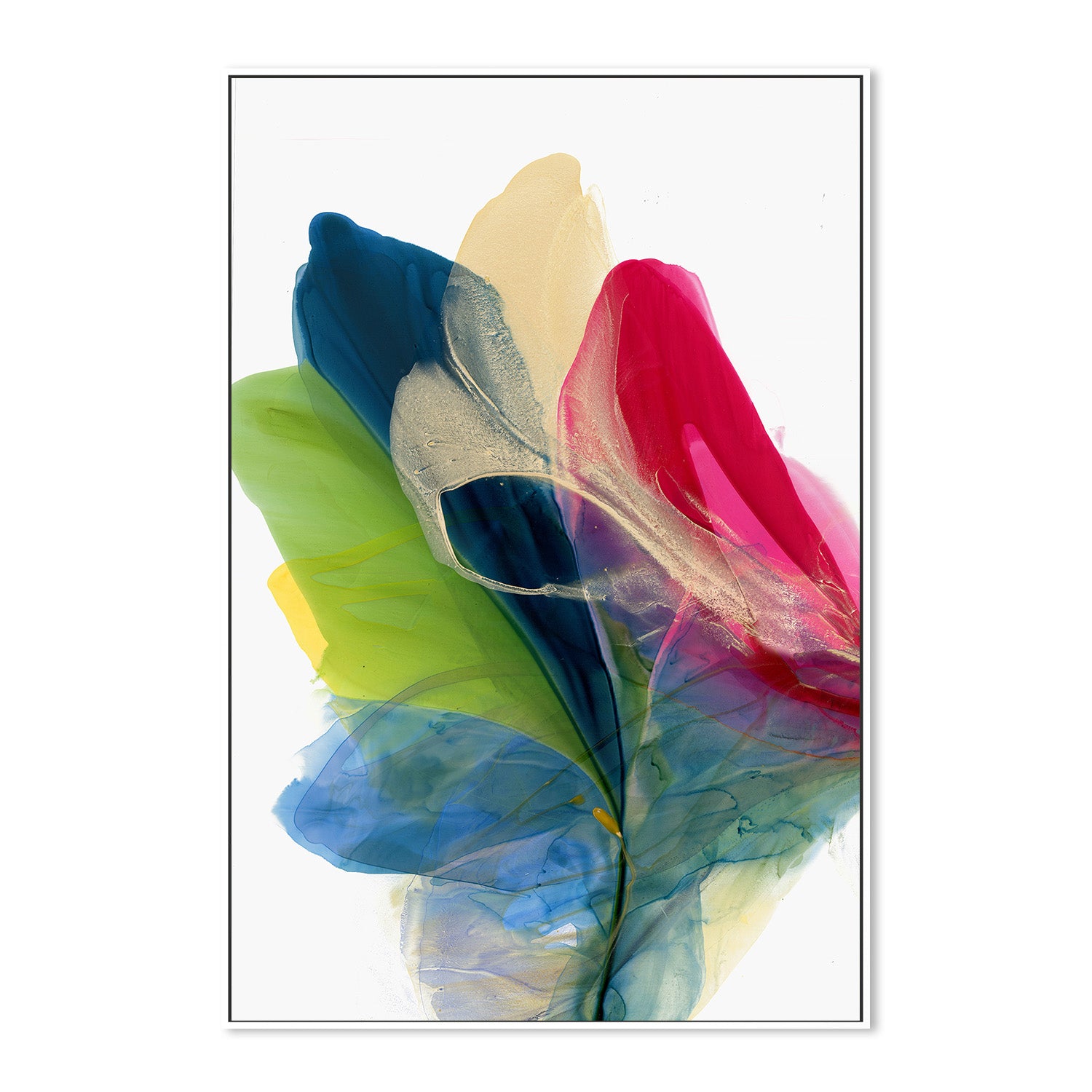 wall-art-print-canvas-poster-framed-Colorful Petals in Motion-5