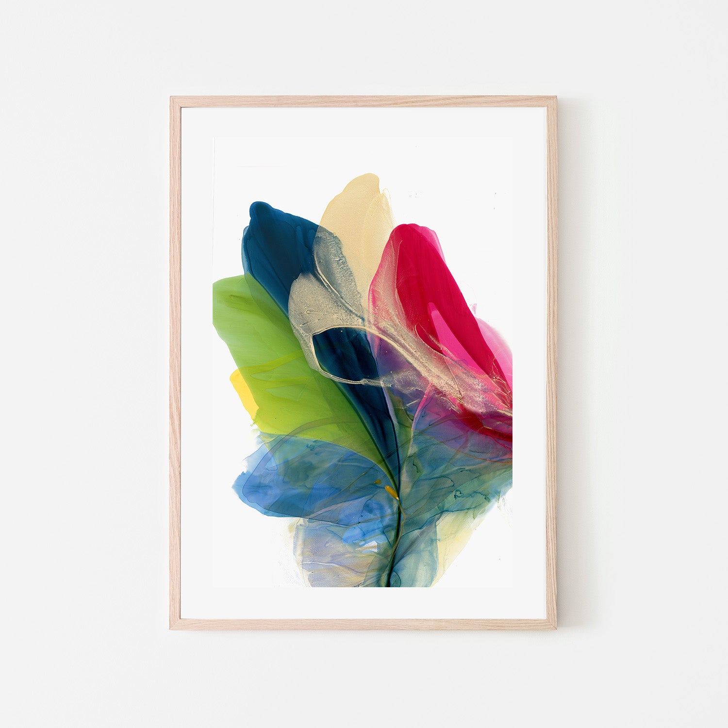 wall-art-print-canvas-poster-framed-Colorful Petals in Motion-6