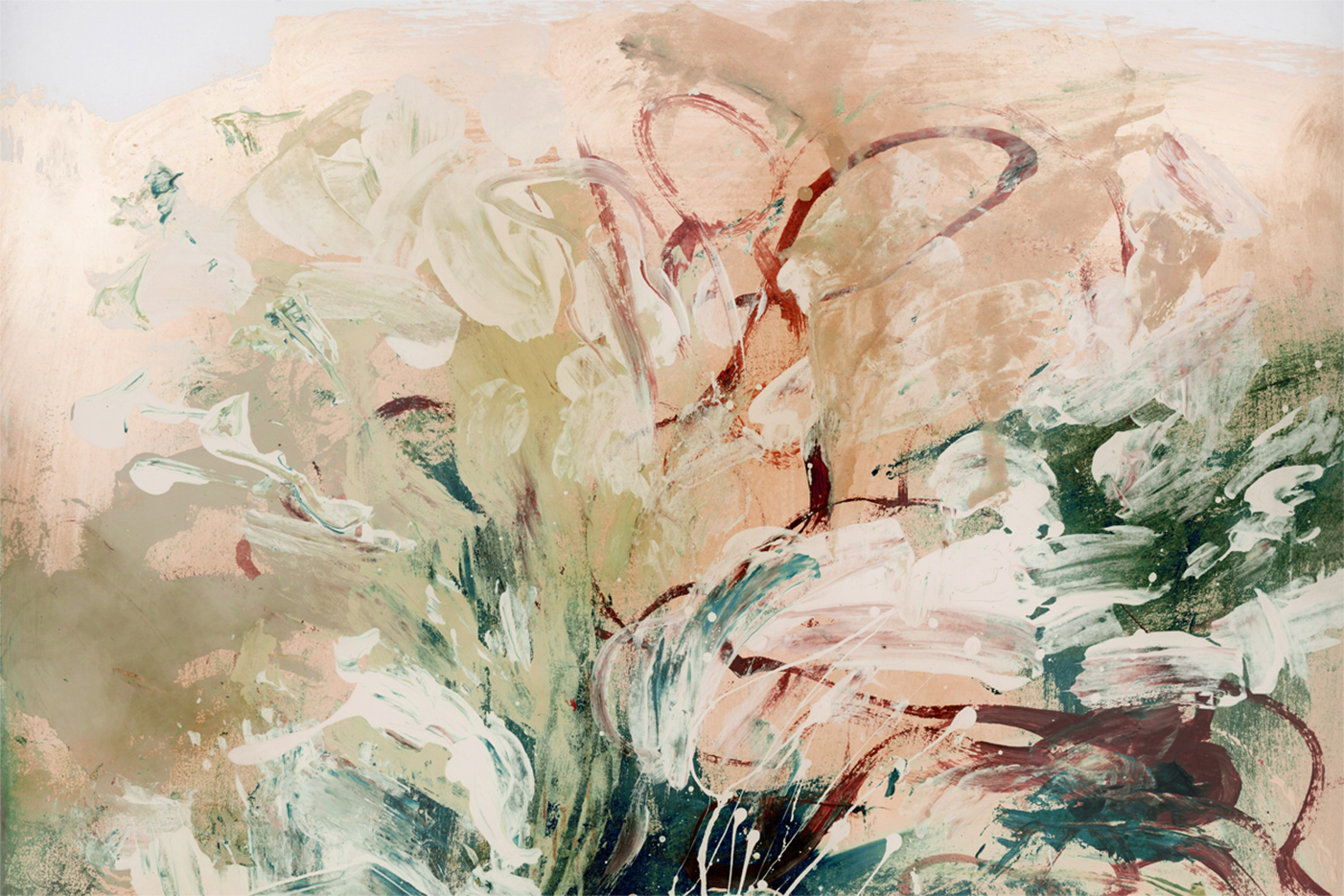 wall-art-print-canvas-poster-framed-Colour Meadow, Green Tones , By Dan Hobday-1
