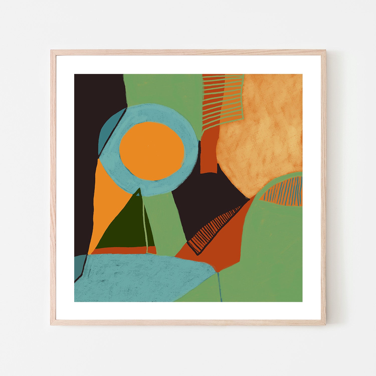 wall-art-print-canvas-poster-framed-Colourful Abstract , By Sharyn Bursic-6