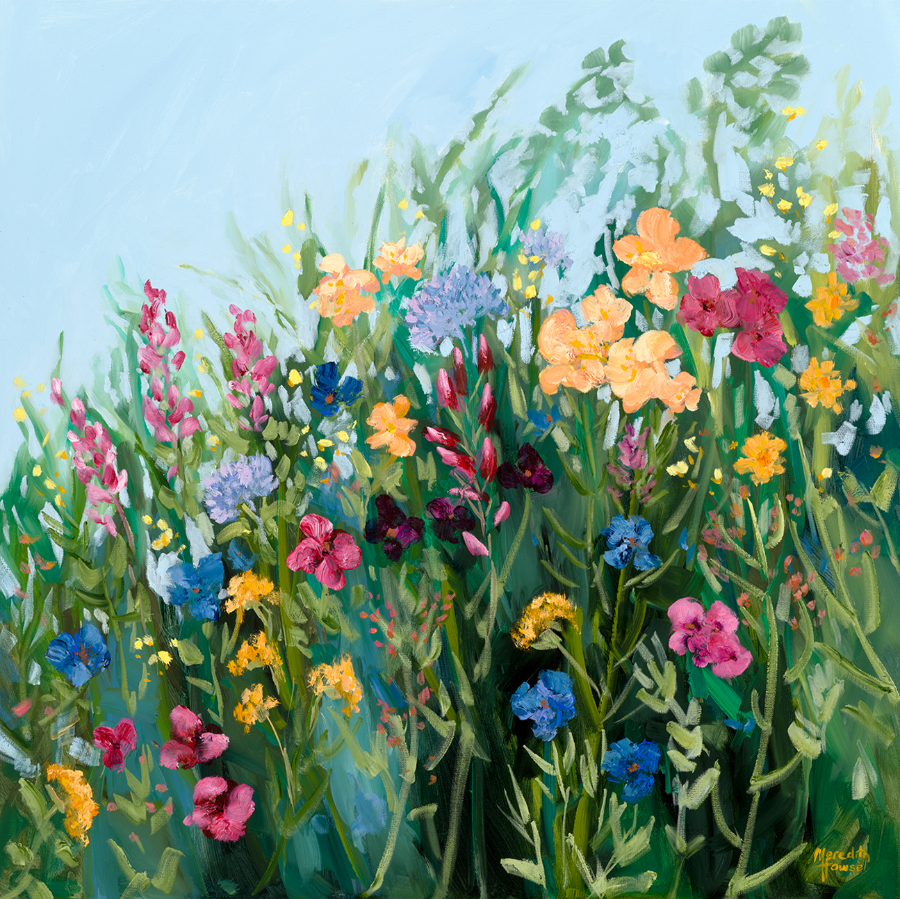wall-art-print-canvas-poster-framed-Colourful Spring , By Meredith Howse-1