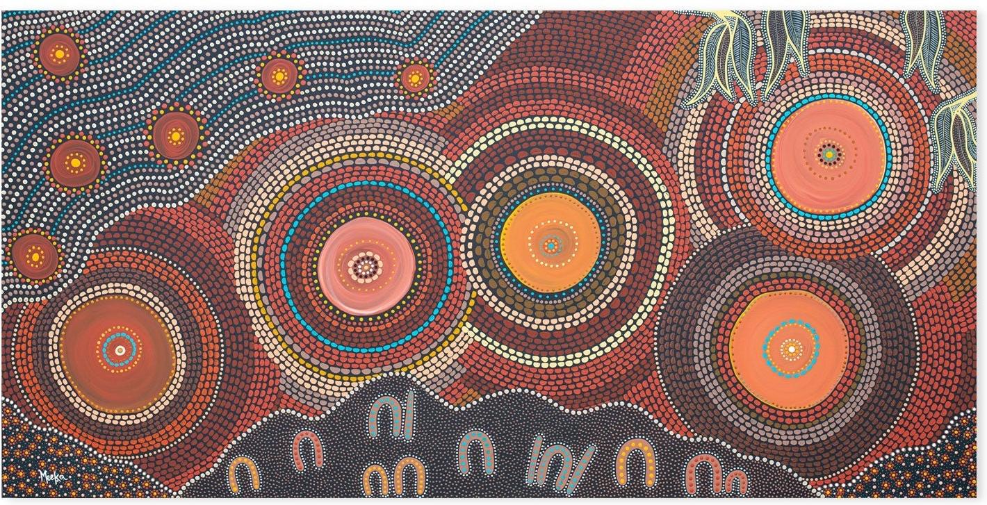 wall-art-print-canvas-poster-framed-Connectedness , By Domica Hill-GIOIA-WALL-ART