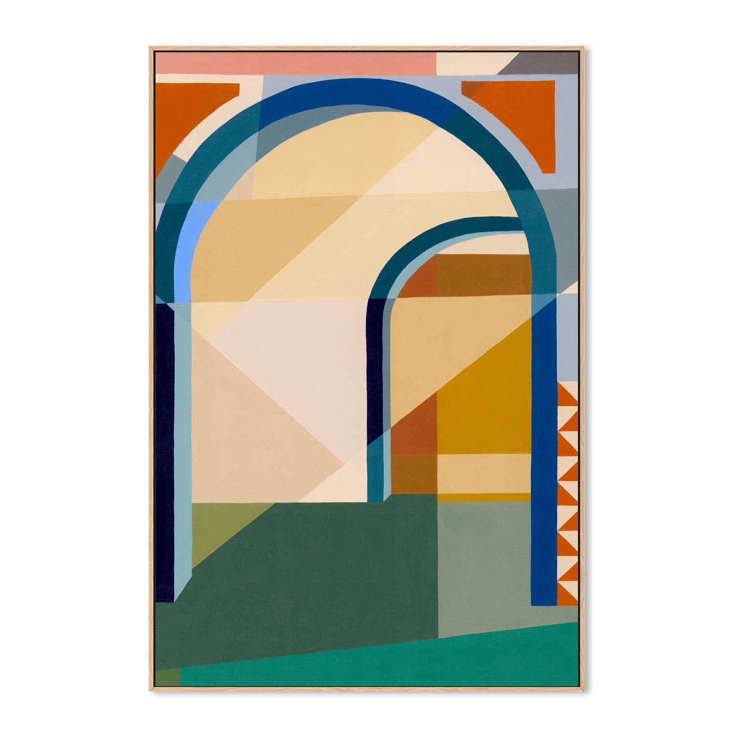 wall-art-print-canvas-poster-framed-Continuum , By Gina Ward-4